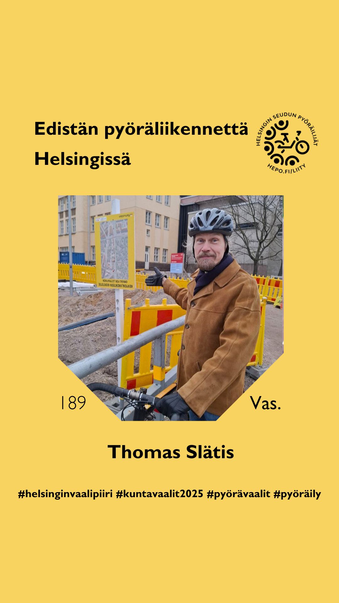 8. Edistän pyöräliikennettä -sitoumus (Hepo)